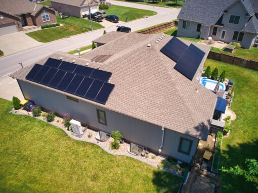 9.775 kW Residential Maxeon Solar Installation in Blue Springs, Missouri